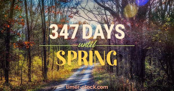 COUNTDOWN TO SPRING 2024