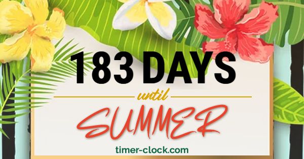 COUNTDOWN TO SUMMER 2024