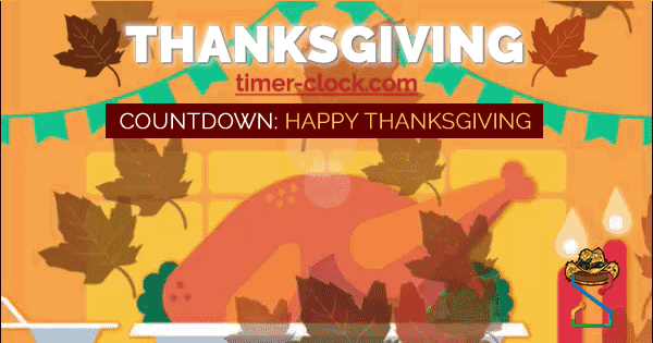 Countdown To Thanksgiving Day 2022