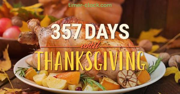 Thanksgiving countdown