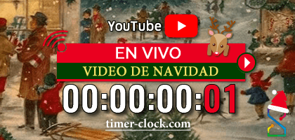 Cuenta Regresiva en Vivo para Navidad